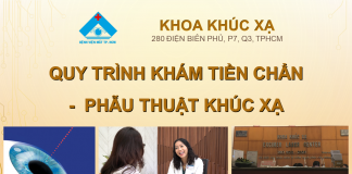 QUY TRÌNH KHÁM MỚI – TIỀN CHẨN LASIK