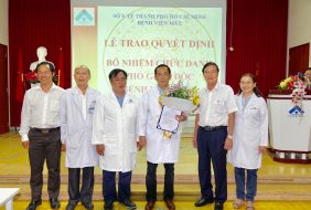 LỄ CÔNG BỐ BỔ NHIỆM PHÓ GIÁM ĐỐC BỆNH VIỆN MẮT TRỰC THUỘC SỞ Y TẾ