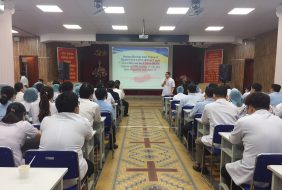 BỆNH VIỆN MẮT TỔ CHỨC TẬP HUẤN QUẢN LÝ CHẤT THẢI Y TẾ – VỆ SINH MÔI TRƯỜNG BỀ MẶT CHO CÁN BỘ, VIÊN CHỨC, NGƯỜI LAO ĐỘNG, NHÂN VIÊN THU GOM CHẤT THẢI NĂM 2020