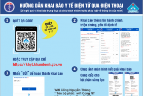 HƯỚNG DẪN KHAI BÁO Y TẾ ĐIỆN TỬ QUA ĐIỆN THOẠI