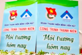 ĐOÀN THANH NIÊN BỆNH VIỆN MẮT TỔ CHỨC THỰC HIỆN THÀNH CÔNG CÔNG TRÌNH THANH NIÊN 2022:” MÔI TRƯỜNG HÔM NAY- CUỘC SỐNG NGÀY MAI”