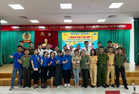 Chương trình «KHÁM MẮT CHO EM» tại Công An Quận 3 nhân ngày Quốc tế Thiếu Nhi 1/6