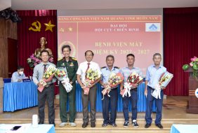 HỘI CỰU CHIẾN BINH BỆNH VIỆN MẮT TỔ CHỨC THÀNH CÔNG ĐẠI HỘI NHIỆM KỲ 2022-2027
