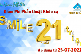 SMILE – GIẢM PHÍ PHẪU THUẬT KHÚC XẠ SMILE