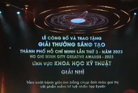 BỆNH VIỆN MẮT VINH DỰ NHẬN GIẢI NHÌ – GIẢI THƯỞNG SÁNG TẠO TPHCM NĂM 2023