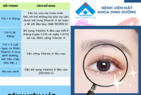 GIỚI THIỆU TỜ GẤP DINH DƯỠNG CHO ĐÔI MẮT SÁNG KHỎE