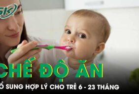 CHẾ ĐỘ ĂN BỔ SUNG HỢP LÝ CHO TRẺ TỪ 6 – 23 THÁNG