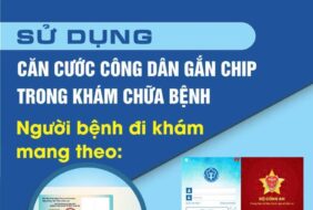 SỬ DỤNG CĂN CƯỚC CÔNG DÂN GẮN CHIP TRONG KHÁM CHỮA BỆNH