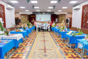Hội thi trang trí hoa-rau củ quả tại Bệnh viện Mắt chào mừng ngày Phụ nữ Việt Nam 20/10/2024