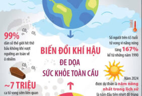 Biến đổi khí hậu đe dọa sức khỏe toàn cầu