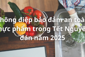 Thông điệp truyền thông Bảo đảm an toàn thực phẩm trong Tết Nguyên đán Năm 2025 (thông điệp tiếng)