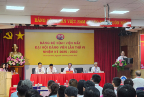 Phiên trù bị Đại hội Đảng viên Đảng bộ Bệnh viện Mắt lần thứ VI, nhiệm kỳ 2025-2030
