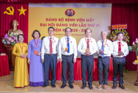 Đại hội Đảng viên Đảng bộ Bệnh viện Mắt lần thứ VI, nhiệm kỳ 2025-2030