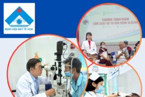 Bệnh viện Mắt tổ chức tư vấn và khám tầm soát miễn phí bệnh glôcôm trong cộng đồng, hưởng ứng “Tuần lễ Glaucoma thế giới”.