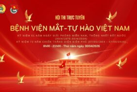“BỆNH VIỆN MẮT – TỰ HÀO VIỆT NAM” LAN TỎA TINH THẦN YÊU NƯỚC TRONG ĐỘI NGŨ Y TẾ BỆNH VIỆN MẮT