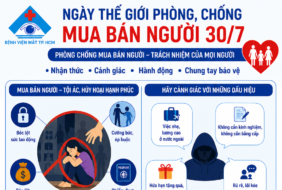 Bệnh viện Mắt hưởng ứng Ngày Thế giới phòng, chống mua bán người (30/7)