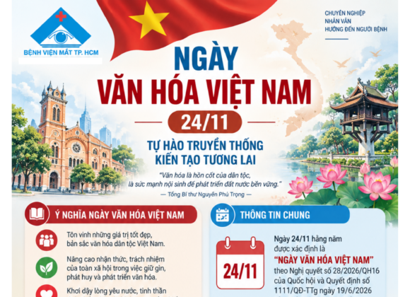 BỆNH VIỆN MẮT HƯỞNG ỨNG NGÀY VĂN HÓA VIỆT NAM – LAN TỎA GIÁ TRỊ NHÂN VĂN, XÂY DỰNG VĂN HÓA BỆNH VIỆN