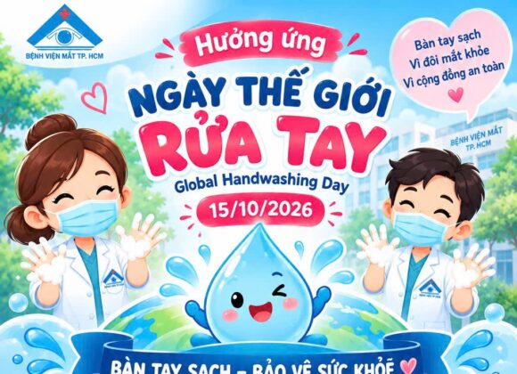 BỆNH VIỆN MẮT HƯỞNG ỨNG NGÀY THẾ GIỚI RỬA TAY VỚI XÀ PHÒNG 15/10